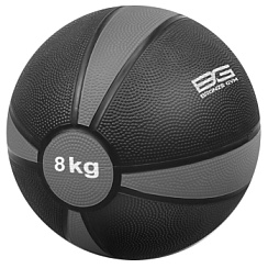 Медбол резиновый, 8 кг. Bronze Gym BG-FA-MB8 | sportres.ru
