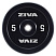 Диск XP бампированный обрезиненный цветной Ziva, 5 кг | sportres.ru