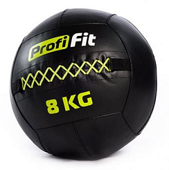 Медицинбол набивной (Wallball) Profi-Fit, 8 кг | sportres.ru