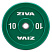 Диск XP бампированный обрезиненный цветной Ziva, 10 кг | sportres.ru