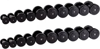 Гантельный ряд Power 2,5 кг - 25 кг (10 пар) Profi-Fit | sportres.ru