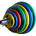 Диск обрезиненный ZSO цветной 3 Handle D-51, 10 кг | sportres.ru