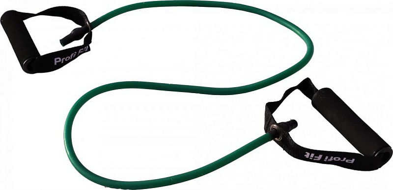 Эспандер трубчатый Profi-Fit, зеленый, сопротивление 5 кг | sportres.ru фото 1