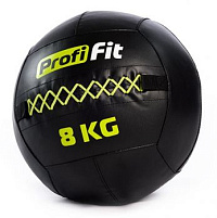 Медицинбол набивной (Wallball) Profi-Fit, 8 кг | sportres.ru