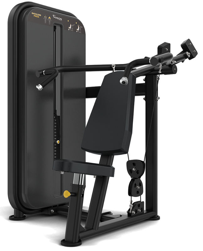 Жим от плеч, стек 68,2 кг. Vision Fitness VST600-S23 | sportres.ru фото 1