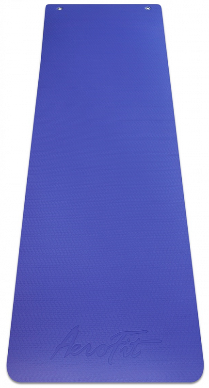 Гимнастический коврик Aerofit с отверстиями для хранения, фиолетовый | sportres.ru фото 3