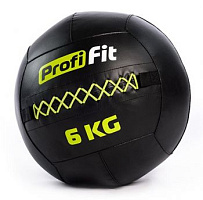 Медицинбол набивной (Wallball) Profi-Fit, 6 кг | sportres.ru