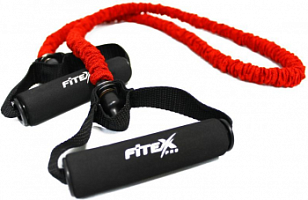 Эспандер трубчатый в рукаве Fitex Pro, легкий | sportres.ru