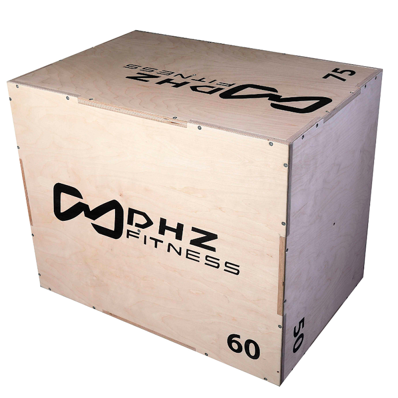 Универсальный Plyo Box 3 в 1 со шкалой наклона DHZ | sportres.ru фото 1