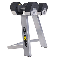 Набор гантелей FD Fitness MX Select MX-55S 4,5-24,9 кг (2 шт) со стойкой | sportres.ru