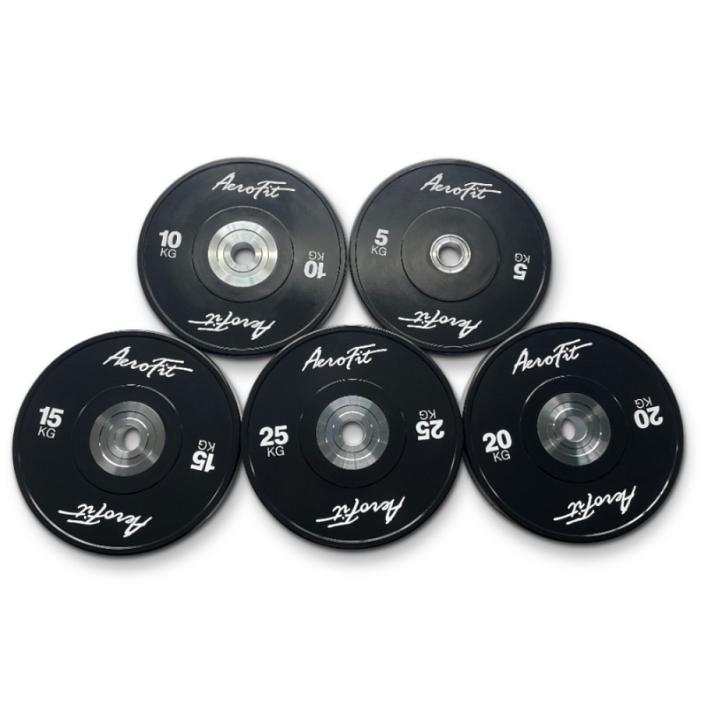 Бамперный диск для кроссфита 10 кг Aerofit AFBD10 | sportres.ru фото 1