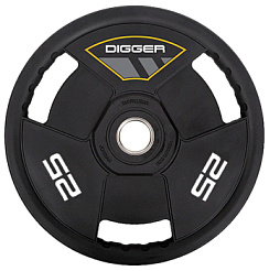 Диск олимпийский 25 кг. Hasttings Digger HD51C3A-25 | sportres.ru