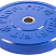 Диск для штанги каучуковый, синий, D-51, 20 кг. Profi-Fit  | sportres.ru