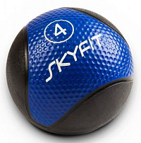 Медицинский мяч SkyFit 4кг | sportres.ru