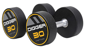 Комплект гантелей (5 пар) от 27,5 до 37,5 кг. Hasttings Digger HD51D4C-27,5-37,5 | sportres.ru
