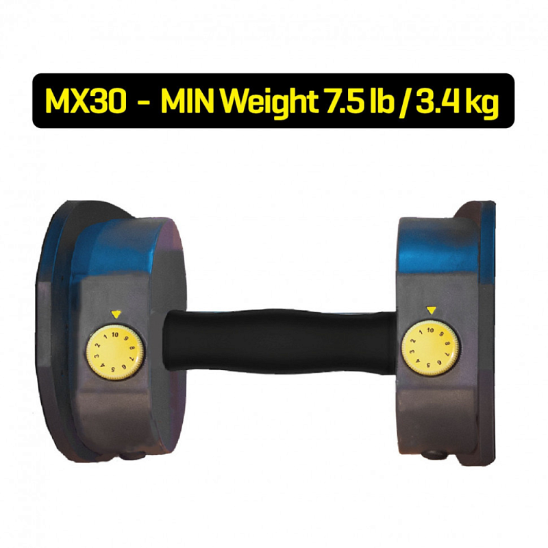 Набор гантелей FD Fitness MX Select MX-30 3,4-13,9 кг (2 шт) | sportres.ru фото 3
