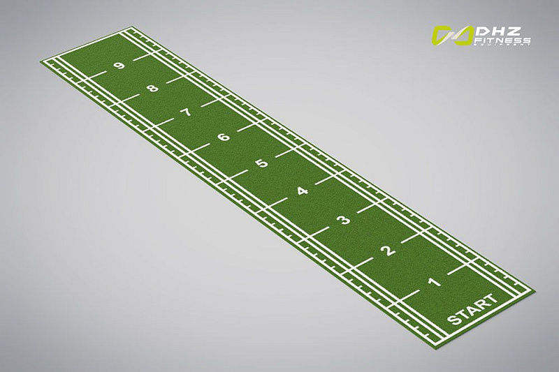 Искусственный газон (трава) DHZ для функционального тренинга с разметкой 2x10 | sportres.ru фото 3
