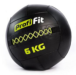 Медицинбол набивной (Wallball) Profi-Fit, 6 кг | sportres.ru