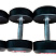 Набор обрезиненных гантелей малый ряд (10 пар) Smith DB145 2,5-25 кг, с шагом 2,5 кг | sportres.ru