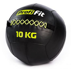 Медицинбол набивной (Wallball) Profi-Fit, 10 кг | sportres.ru