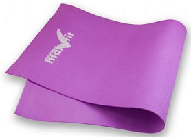 Коврик для йоги MakFit, 172x61x0,6 мм, фиолетовый | sportres.ru