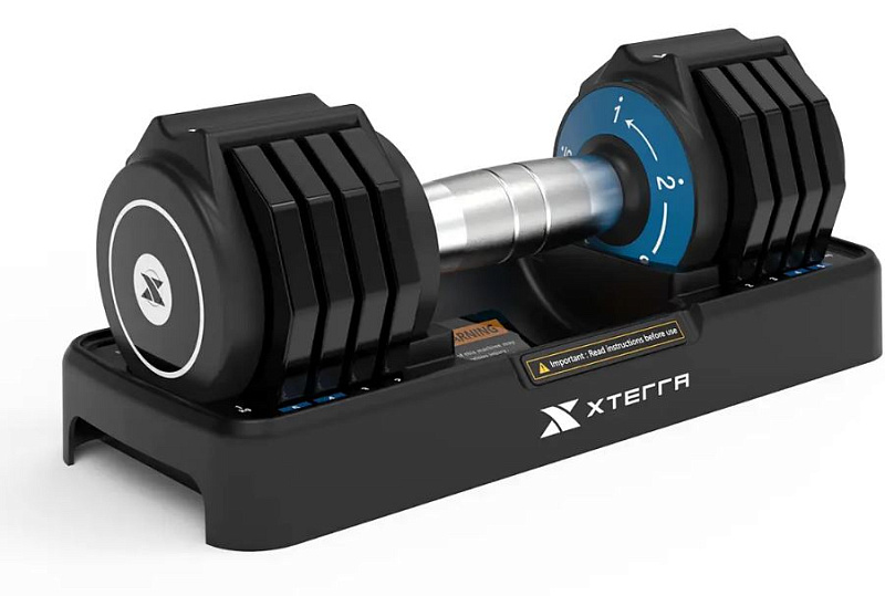 Гантель регулируемая XTERRA 1-5 кг. Hasttings AD05 | sportres.ru фото 1