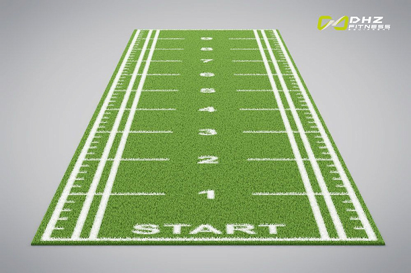 Искусственный газон (трава) DHZ для функционального тренинга с разметкой 2x10 | sportres.ru фото 2