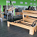 Комбинированный стол трапеция вертикальный Pilates Plus CТV | sportres.ru