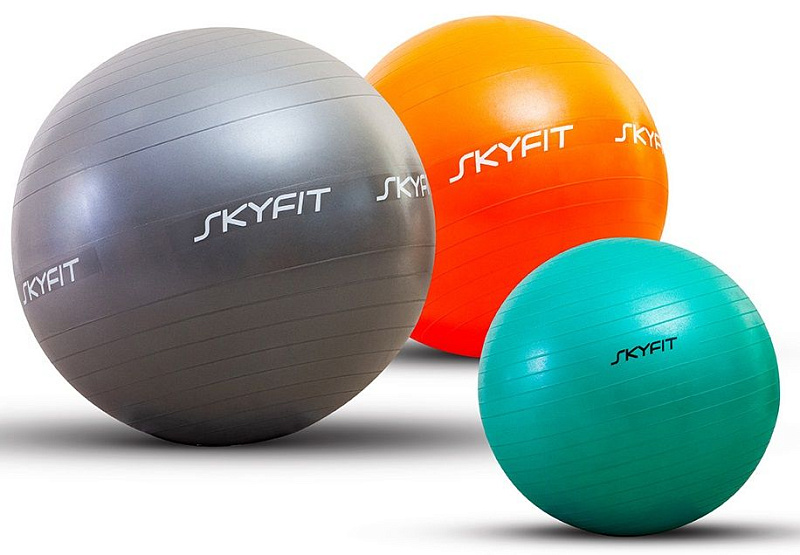 Гимнастический мяч SkyFit 75 см | sportres.ru фото 2