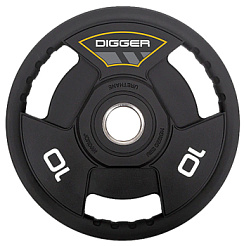 Диск олимпийский 10 кг. Hasttings Digger HD51C3A-10 | sportres.ru