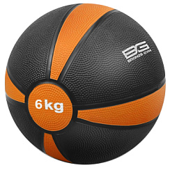 Медбол резиновый, 6 кг. Bronze Gym BG-FA-MB6 | sportres.ru