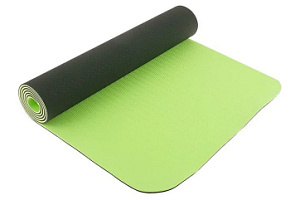 Коврик для йоги TPE  6 мм двухсторонний Hasttings Digger HD22D1A-Green | sportres.ru