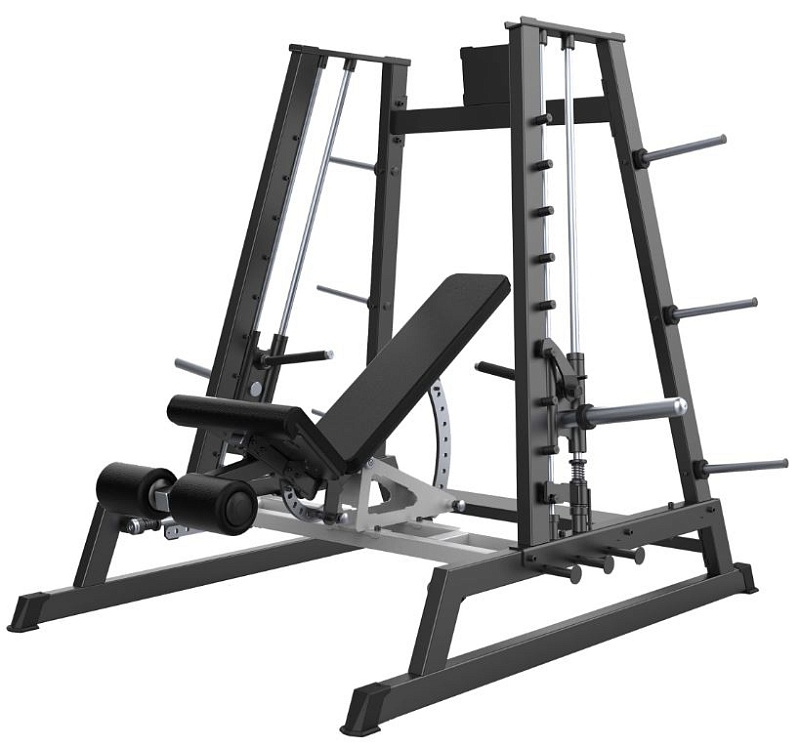 Силовая скамья Power Smith Machine Dual System Upper DHZ D-602 | sportres.ru фото 1