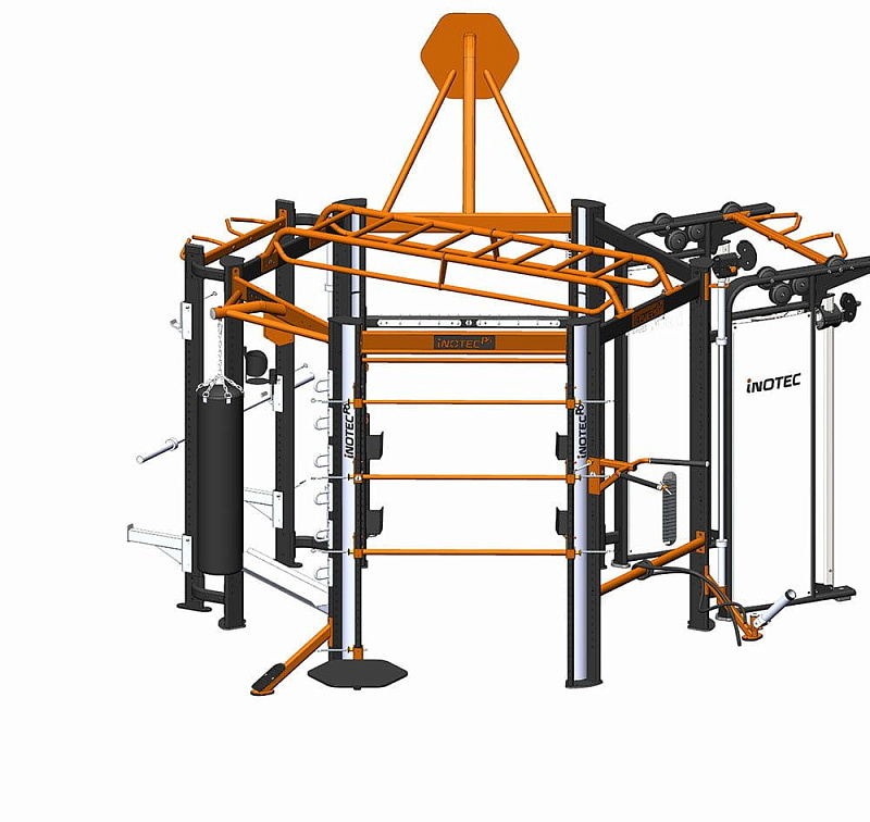 Профессиональный комплекс для групповых, функциональных, кросфит и workout тренировок Inotec Р6 TOP PLUS | sportres.ru фото 3