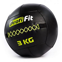 Медицинбол набивной (Wallball) Profi-Fit, 3 кг | sportres.ru