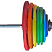 Штанга «Олимпийская» 265 кг в комплекте с цветными дисками | sportres.ru