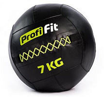 Медицинбол набивной (Wallball) Profi-Fit, 7 кг | sportres.ru