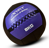 Тренировочный мяч мягкий Wall Ball SkyFit, 8 кг | sportres.ru