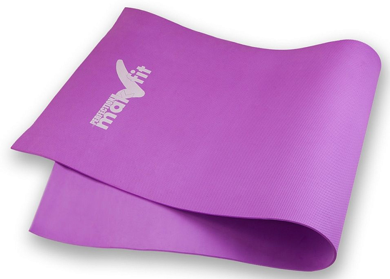 Коврик для йоги MakFit, 172x61x0,6 мм, фиолетовый | sportres.ru фото 1