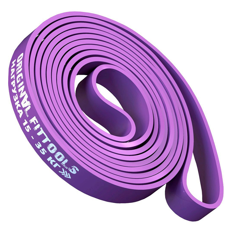 Эспандер ленточный, фиолетовый DHZ | sportres.ru фото 1