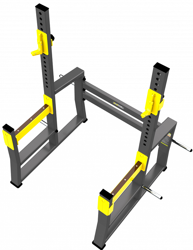 Стойка для приседания и жима с ограничителями DHZ A-3150 | sportres.ru фото 2