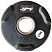 Олимпийский обрезиненный диск Aerofit 2,5 кг, черный матовый | sportres.ru